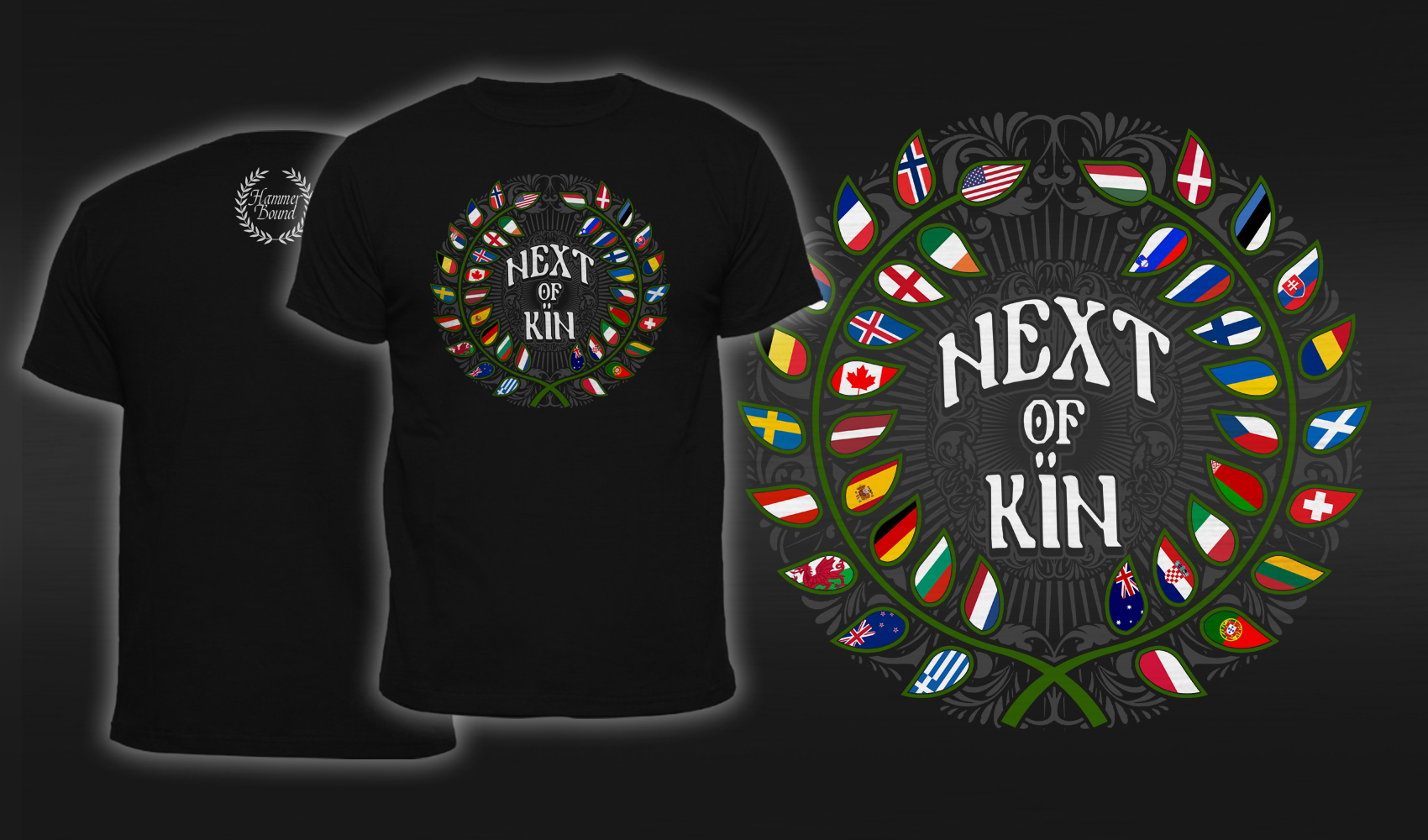 Next Of Kin - Men's T-Shirt Black